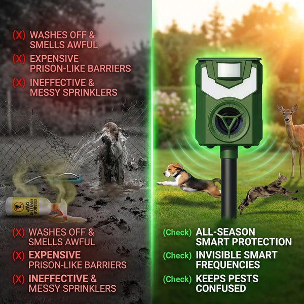 Why Smart Bluetooth Animal Repellent Is Superior To Alternatives