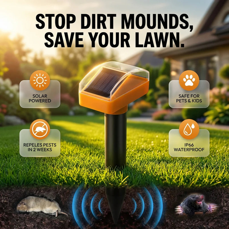 Stop Waking Up To Dirt Mounds Ruining Your Perfect Lawn