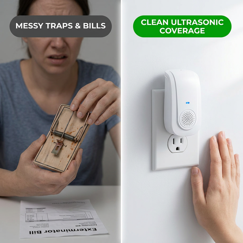 Never Deal With Traps, Poison, or an Exterminator Bill Again